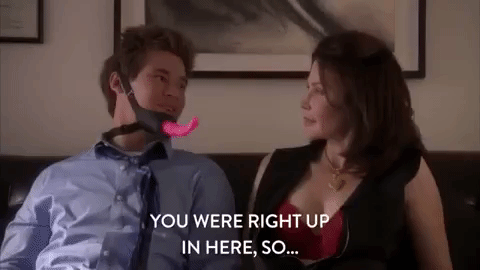 New trending GIF tagged television friendship workaholics adam…