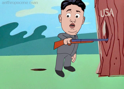 Скачать гифку северная корея, мультфильмы и комиксы, оружие, - анимированны...