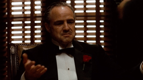 GIF the godfather handshake don corleone - animated GIF on GIFER