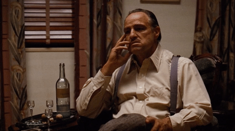 GIF the godfather don corleone gangster movie - animated GIF on GIFER