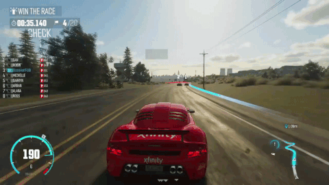Racing Video Games GIF - Racing VideoGames Race - Discover & Share GIFs