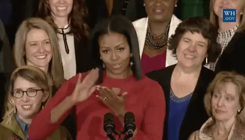 Show me the money money michelle obama GIF - Find on GIFER