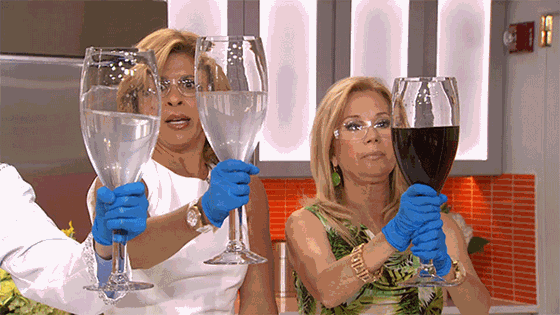Drinking kathy lee gifford party GIF - Find on GIFER