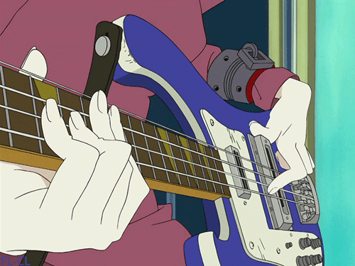 Anime Guitar Girl GIFs  Tenor