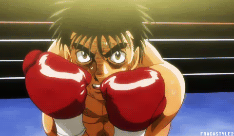 When boxing goes full Anime  Anime  Manga