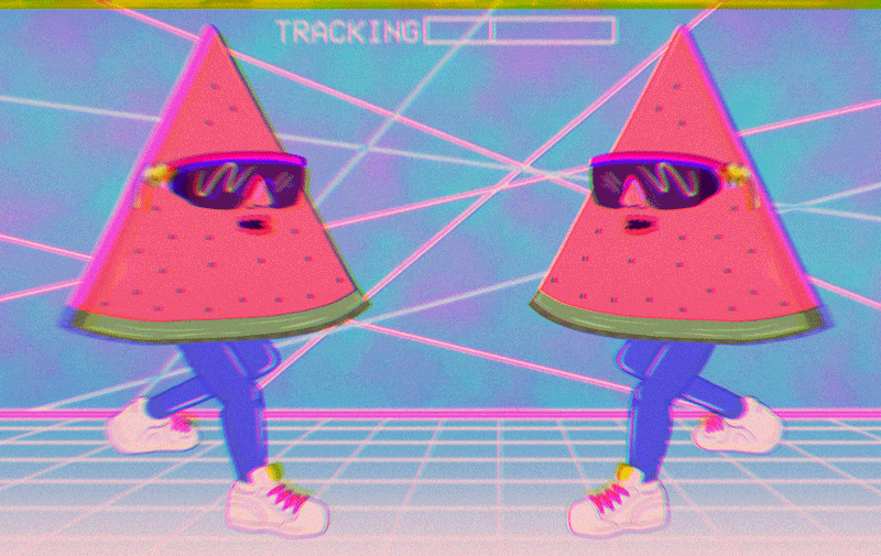 Watermelon fruit dancing GIF - Find on GIFER