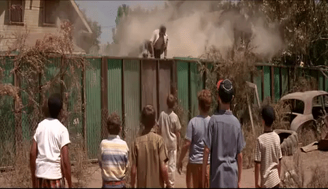 The Sandlot but only Benny the Jet Rodriguez (Part 2) on Make a GIF