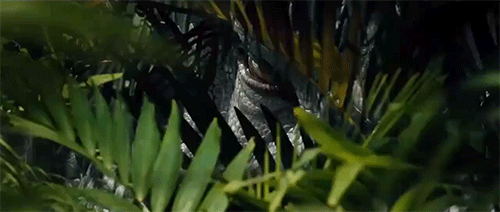 GIF ojos steven spielberg dinosaurio - GIF animado en GIFER