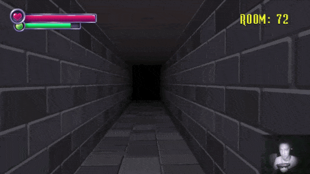 Jump house spooky GIF - Find on GIFER