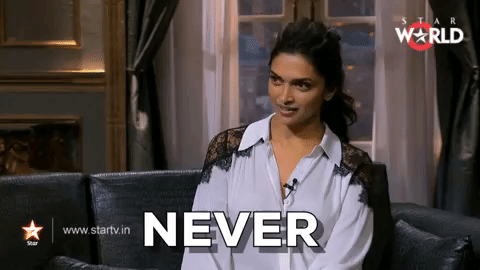 Kabhi nahin GIFs - Get the best gif on GIFER