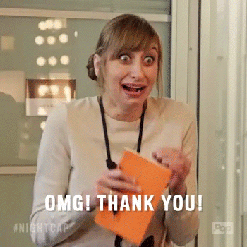 Thank you penny thanks GIF - Find on GIFER