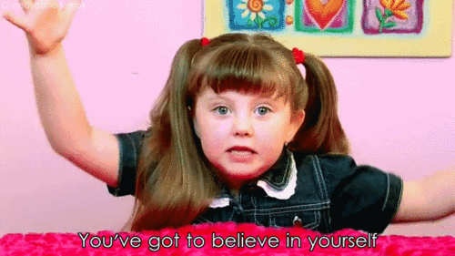 Youtuber Kids React Believe In Yourself Gif Find On Gifer