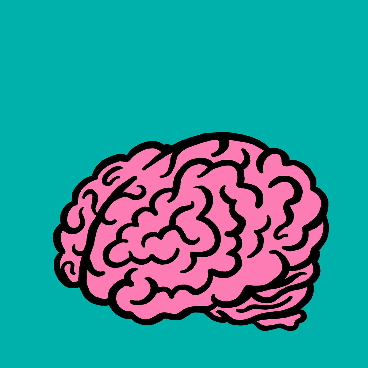 Brain fart. Анимированный мозг. Мозг думает. Мозг нарисованный.