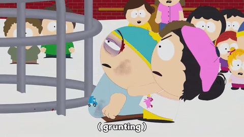 cartman and wendy fight