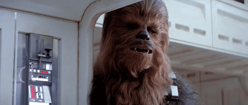 Image result for chewie sad gif