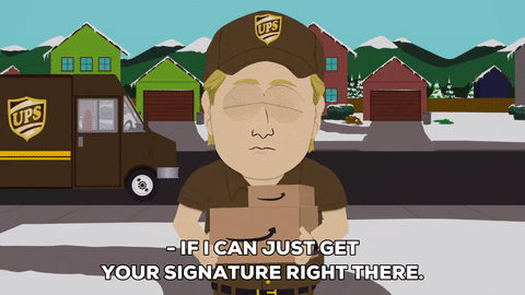 Ups delivery packages GIF - Find on GIFER