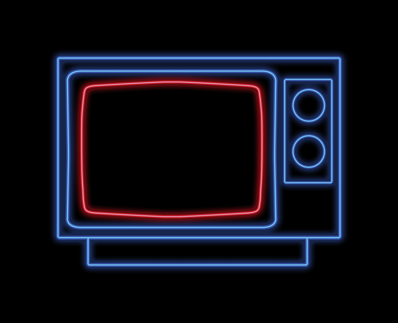  Tv  neon glow GIF Find on GIFER