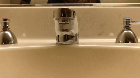 Dripping Faucet Spout GIF