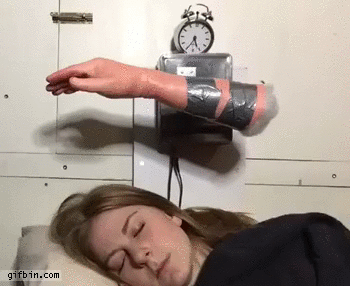 Wake up face clock GIF - Find on GIFER