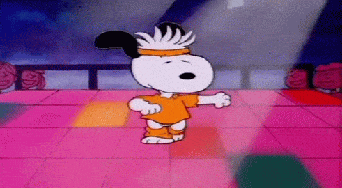 Flashbeagle Flashdance Snoopy Gif Find On Gifer