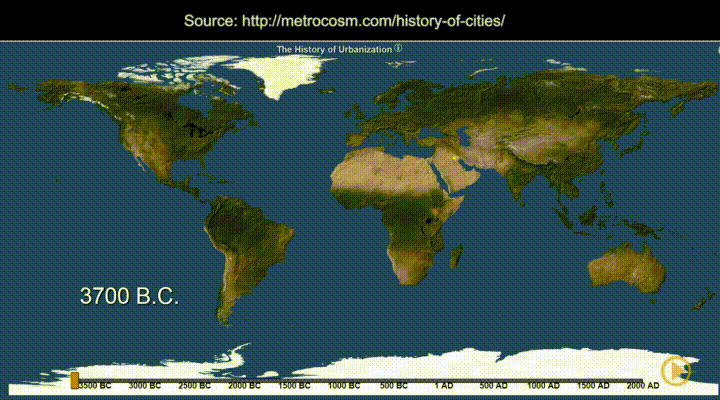 Urbanization history seconds GIF - Find on GIFER