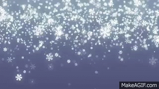 snow falling animation gif