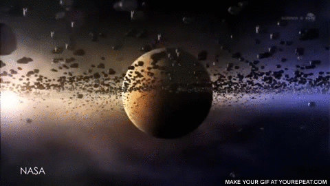 asteroid animated gif moving