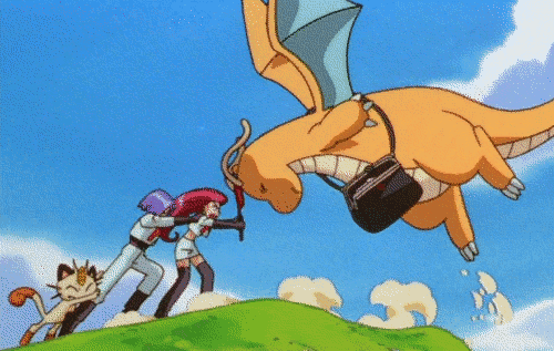 Image result for dragonite anime gif