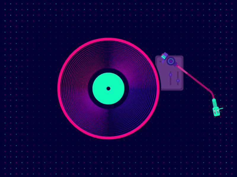 Music record record player GIF - Find on GIFER