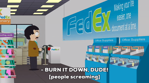 Angry randy marsh riot GIF - Find on GIFER