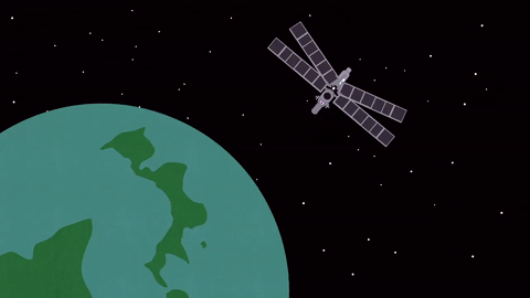 Satellite space shoot GIF - Find on GIFER
