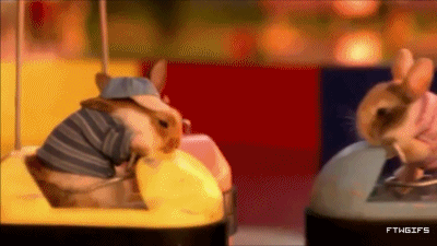 Bumper cars rabbit GIF on GIFER - by Shamuro