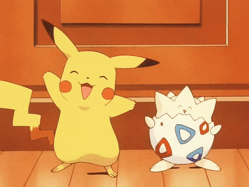 Pikachu & Togepi from Pokemon