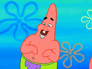 Laughing patrick  spongebob squarepants GIF  Find on GIFER