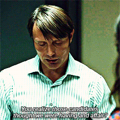 Hannibal hannibal lecter alana bloom GIF - Find on GIFER