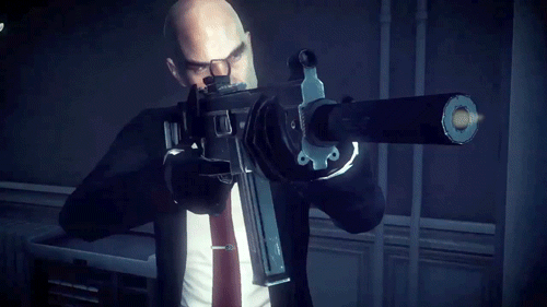 Jean reno hitman GIF - Find on GIFER