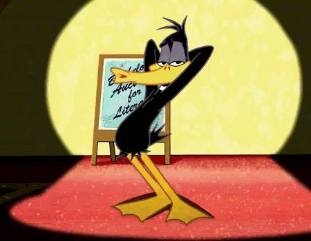 Animated GIF daffy duck, share or download. 