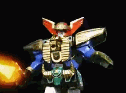 Megazord 90s Power Rangers GIF - Find On GIFER