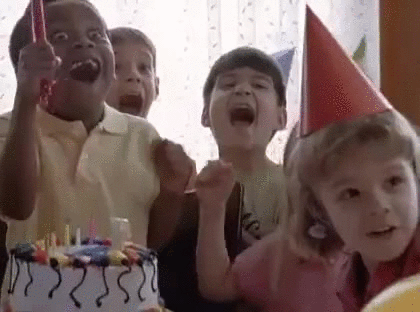 black kid birthday gif