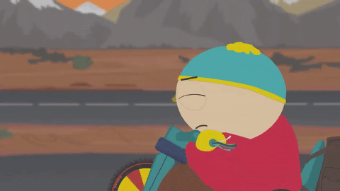 Animated GIF kyle broflovski, race, cartman, share or download. eric cartma...