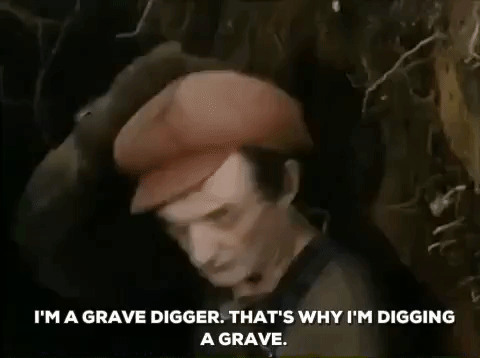 Double Double Toil And Trouble Grave Digger Gif Find On Gifer