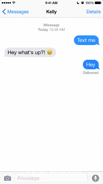 texting gif iphone
