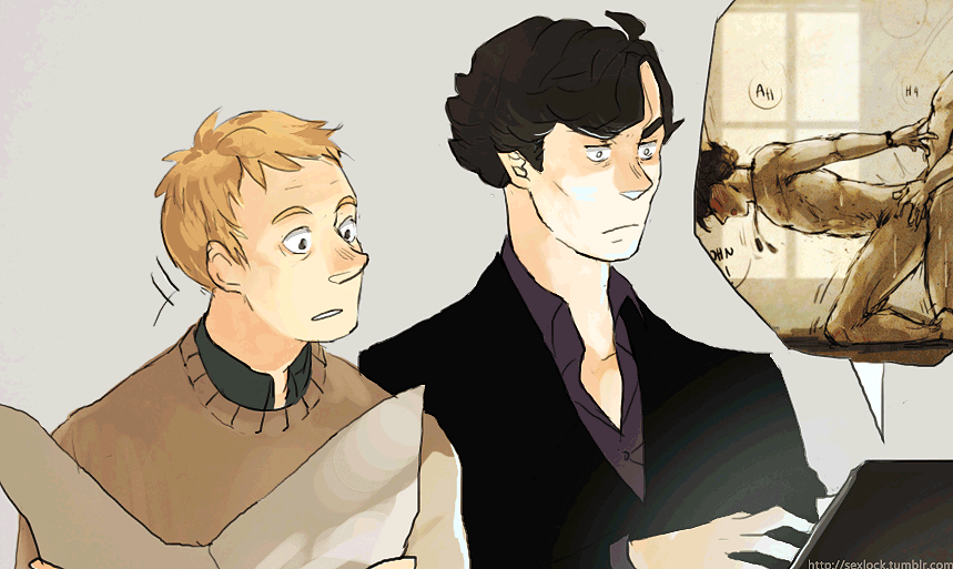 On this animated GIF: johnlock Dimensions: 859x513 px Download GIF or share...