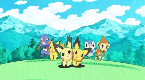 Pichu anime pokemon GIF - Find on GIFER