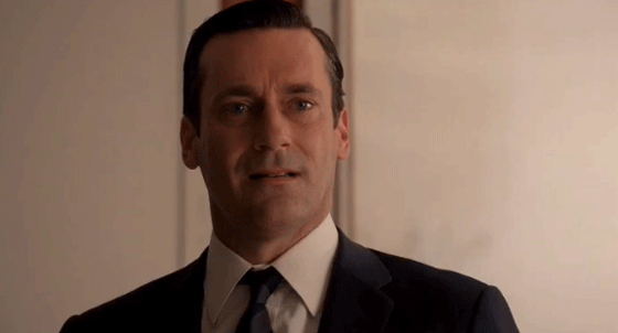 Image result for don draper crying gif