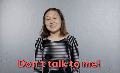 Dont Talk To Me Becky Chung Asian Heritage Month Gif Find On Gifer