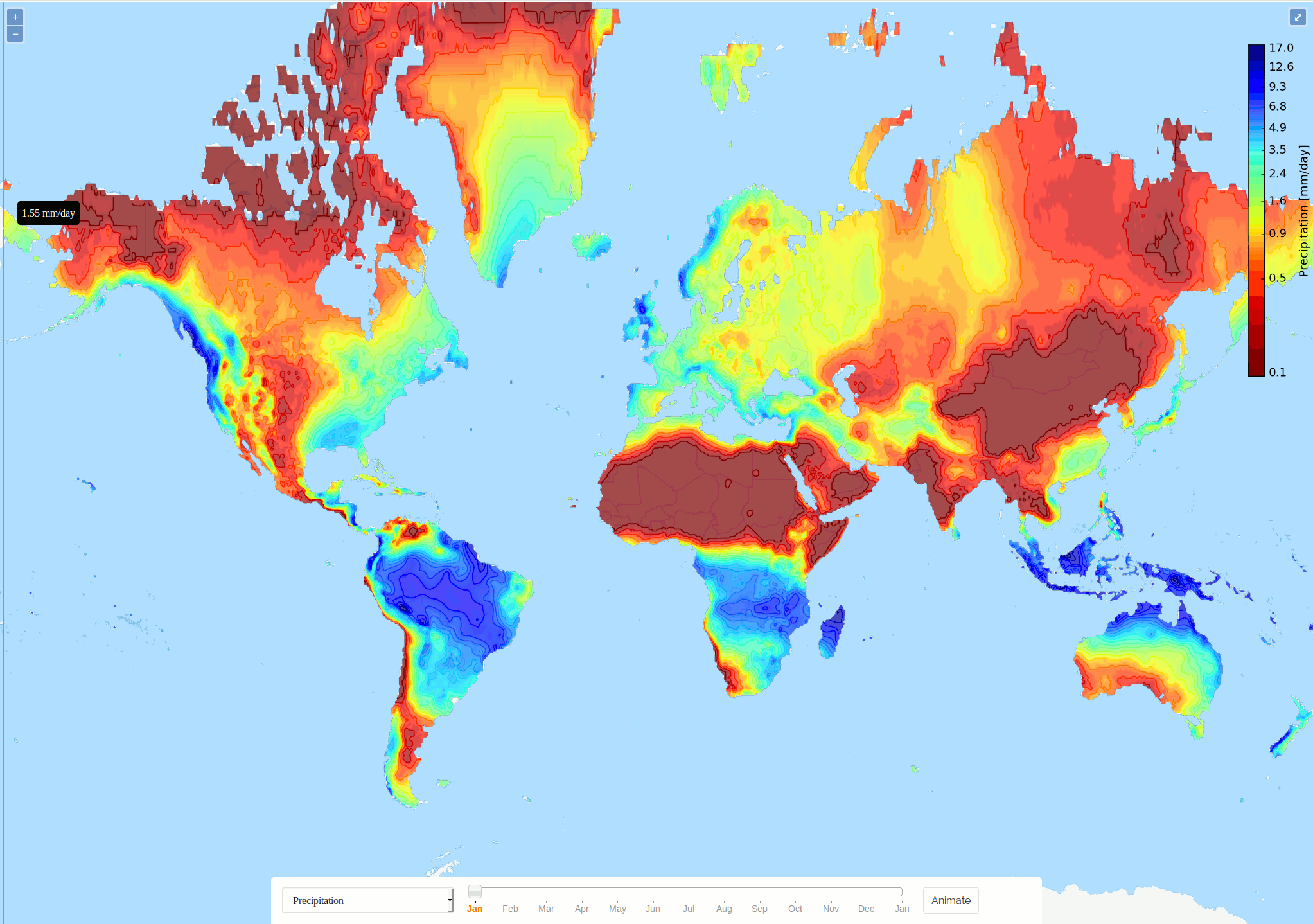 Maps animation