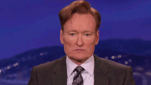Conan obrien deadpan stare GIF - Find on GIFER