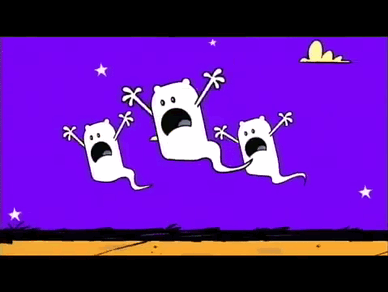Scared flying ghosts GIF - Find on GIFER