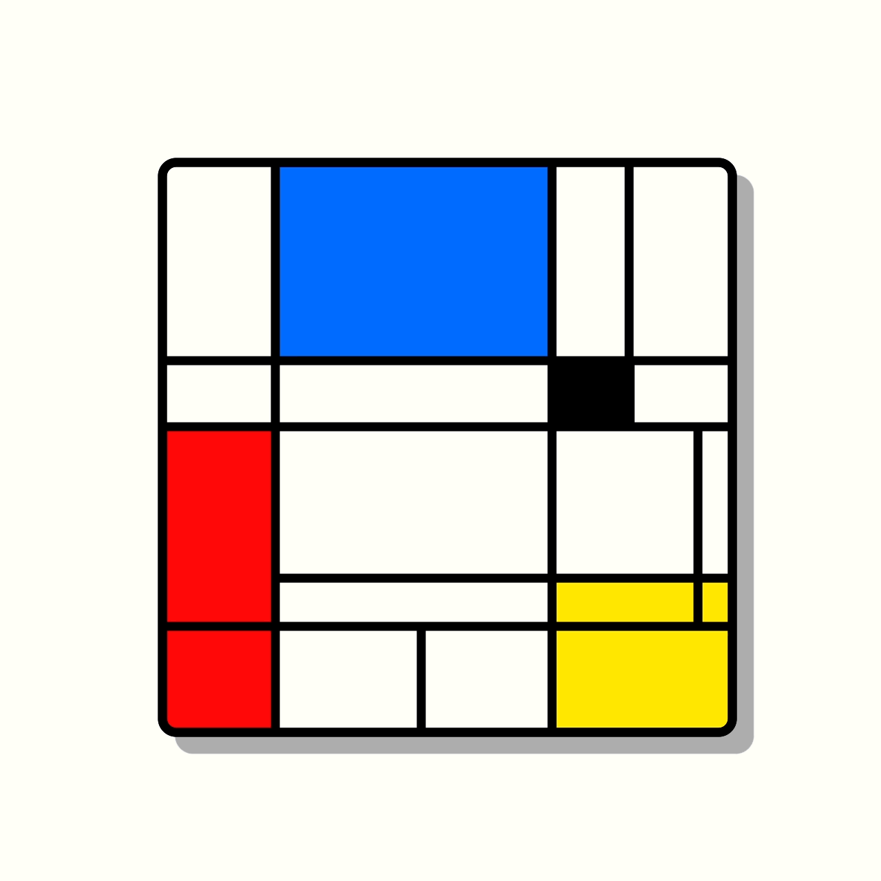 Abstract Mondrian Animation GIF Find On GIFER